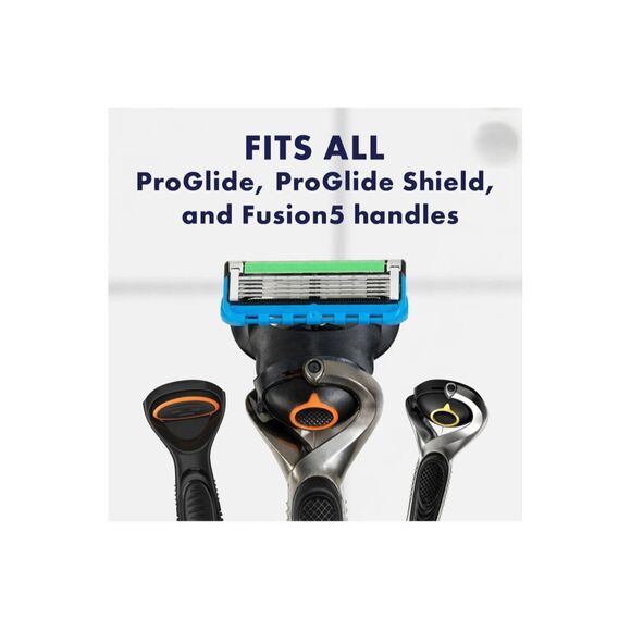 Sold Gillette Fusion Proglide Razor Blades Cartridges - 12 Pack - Picture 3 of 4